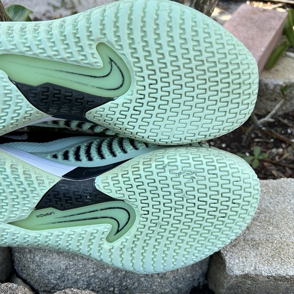 Nike React Vapor NXT HC White Black Mint Men's Size 8 Tennis Shoes CV0724-009 - Picture 9 of 9